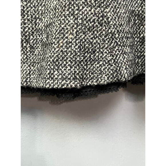 Neiman‎ Marcus Ladies size 6 black tweed skirt Wool blend - Picture 4 of 7